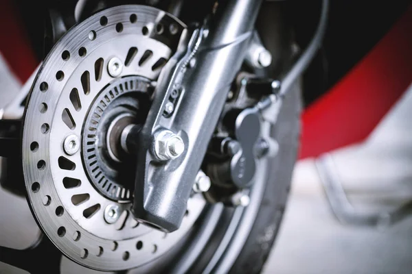 Motorcycle Wheels Motorcycle Repair Shop — Stock Photo, Image