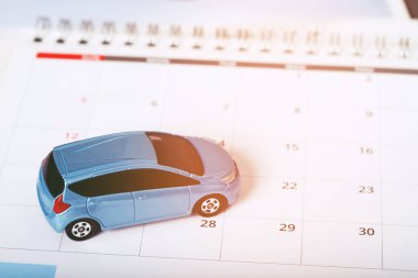 Takvim ve araba sigortası prim ödeme randevuları