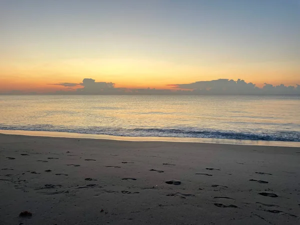 Sonnenuntergang Auf Der Binnenwasserstraße Riviera Beach Florida — Stockfoto