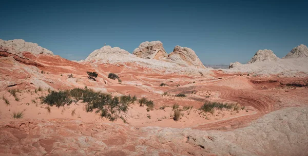 Biała Kieszeń Pomnik Narodowy Vermilion Cliffs Arizona Zdjęcie Zrobione Usa — Zdjęcie stockowe