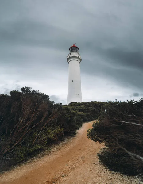 Split Point Lighthouse Lighthouse Close Aireys Inlet Small Town Great — Stock Photo, Image