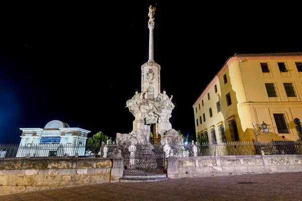 Monumento Barroco Triunfo San Rafael Córdoba Andalucía España — Foto de Stock