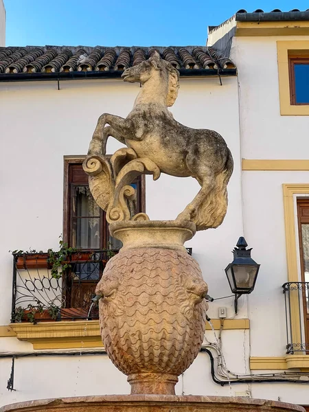 stock image Cordoba, Spain - Nov 28, 2021: Plaza del Potro is a square in the historic center of Cordoba, Spain, and dates back to the XVI century.