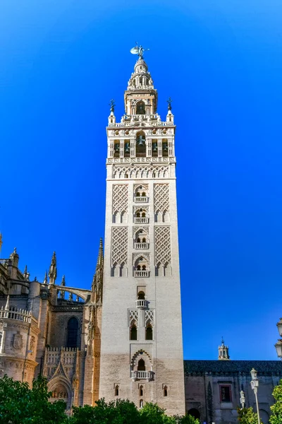 Giralda Bell Tower Seville Cathedral Spain — Stock Photo, Image