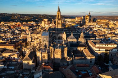 Santa Iglesia Catedral Primada de Toledo Roman Catholic church and The Primate Cathedral of Saint Mary in Spain.