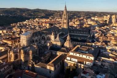 Santa Iglesia Catedral Primada de Toledo Roman Catholic church and The Primate Cathedral of Saint Mary in Spain.