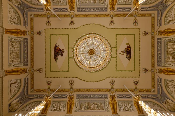 San Petersburgo Rusia Diciembre 2021 Palacio Konstantinovsky Palacio Congresos Nacionales — Foto de Stock