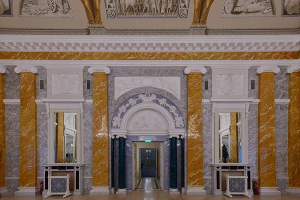 San Petersburgo Rusia Diciembre 2021 Palacio Konstantinovsky Palacio Congresos Nacionales — Foto de Stock