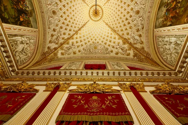 San Petersburgo Rusia 2021 Interior Del Museo Estatal Del Hermitage — Foto de Stock