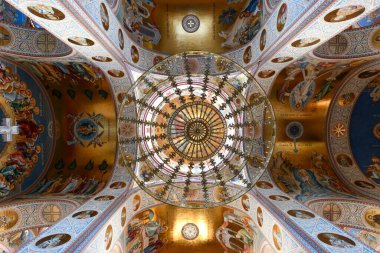 Gelendzhik, Rusya - 11 Ocak 2022: St. Andrew Katedrali Gelendzhik, Rusya.