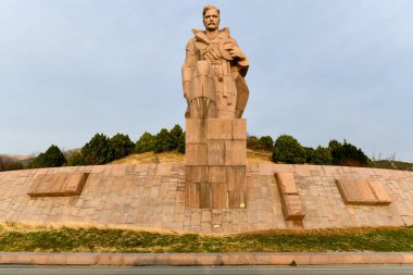 Rusya 'nın Novorossiysk kentindeki Rus Karadeniz filosunun devrimci denizcilerinin anıtı.