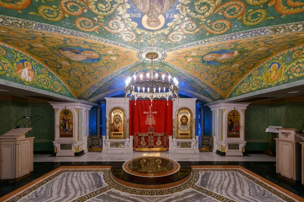 Moscou Rússia Janeiro 2022 Novos Mártires Confessores Igreja Ortodoxa Russa — Fotografia de Stock