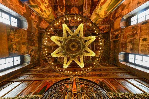 Moscou Rússia Janeiro 2022 Catedral Dos Candelários Theotokos Vladimir Mosteiro — Fotografia de Stock