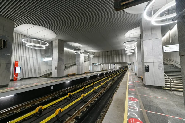 러시아의 모스크바 2023 러시아의 모스크바에 지하철역 — 스톡 사진
