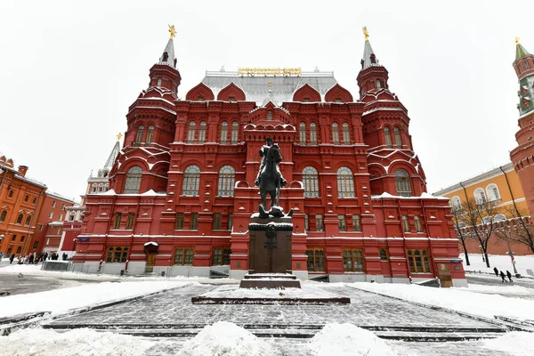 Moskova Rusya Ocak 2023 Sovyet Komutan Mareşal Georgy Zhukov Moskova — Stok fotoğraf