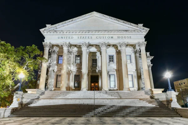 Charleston Güney Carolina Daki United State Gümrük Binası 1876 Tamamlandı — Stok fotoğraf
