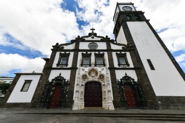 Saint Sebastian Kilisesi (Igreja Matriz de Sao Sebastio) Ponta Delgada, So Miguel, Azores, Portekiz.