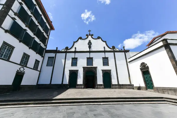 Santuario Senhor Santo Cristo Dos Milagres Ponta Delgada Azzorre — Foto Stock