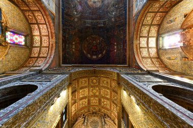 Funchal, Portekiz - 7 Haziran 2023: Funchal 'daki Aziz John Kilisesi (Kolej) 17. yüzyılın en güzel anıtlarından biridir..