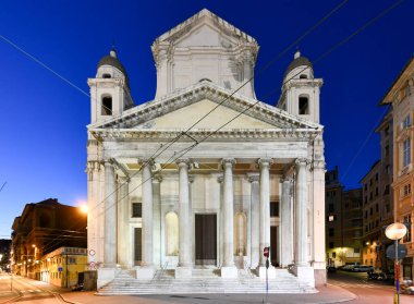 Bazilika della Santissima Annunziata del Vastato, 17. yüzyılda İtalya 'nın Cenova kentinde gece yarısı inşa edilen Katolik kilisesi.