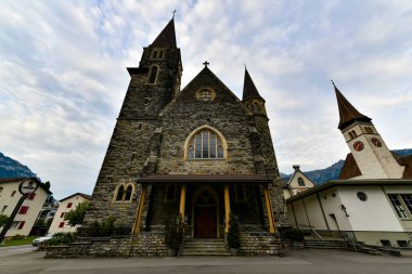 Roma. -Katholische Kirchgemeinde, Interlaken, İsviçre