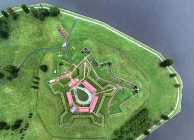Fort McHenry, günümüzde Baltimore, Maryland 'de bulunan Locust Point' te bulunan tarihi bir Amerikan sahil kalesi..