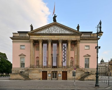 The Berlin State Opera (Staatsoper Unter den Linden) in Berlin, Germany clipart
