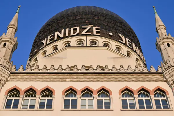 Yenidze is a former tobacco factory in Dresden. It designed in style of mosque.