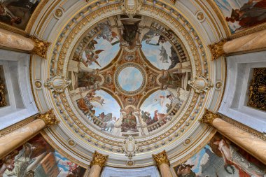 Hamburg, Almanya - 13 Haziran 2023: Hamburg, Almanya Belediye Binası.