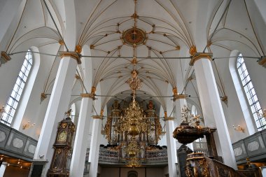 Copenhagen, Denmark - Jul 17, 2023: Trinitatis Church in Copenhagen. Famous landmark in Copenhagen, Denmark clipart