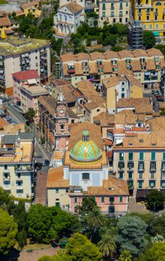 İtalya, Amalfi, Salerno 'daki Saint Mary Kilisesi..