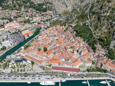 Kotor Eski Şehir Kalesi San Giovanni Unesco Dünya Mirası Şehri