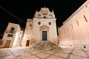 İtalya, Puglia 'daki Gravina' daki Dominik Rahibeleri Aziz Mary Manastırı..