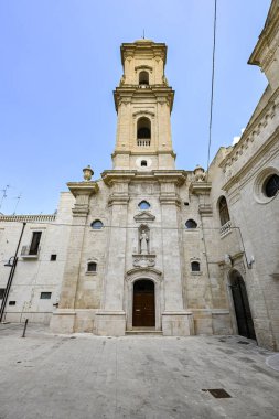 İtalya, Puglia 'daki Gravina' daki San Francesco Kilisesi.