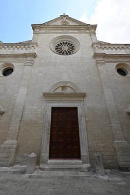 İtalya, Puglia 'daki Gravina' daki San Francesco Kilisesi.