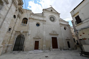 İtalya, Puglia 'daki Gravina' daki San Francesco Kilisesi.