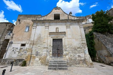 İtalya, Puglia 'daki Gravina' daki San Bartolomeo Kilisesi