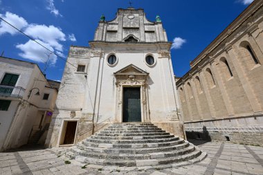 İtalya, Puglia 'daki Gravina' daki Dominik Rahibeleri Aziz Mary Manastırı..
