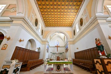 Tursi, İtalya - 6 Ağustos 2023: Tursi-Lagonegro Roma Katolik Piskoposluğu.