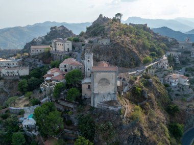 San Nicolo Kilisesi Savoca Sicilya köyü, İtalya