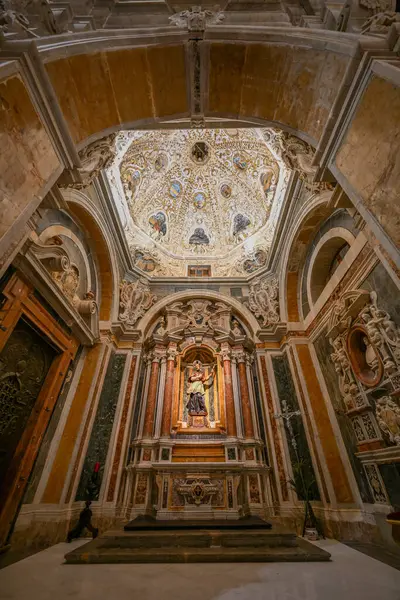 stock image Agrigento, Italy - Aug 27, 2023: Cathedral of San Gerlando in Agrigento, Sicily, Italy