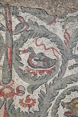 Roman Mosaics in Villa Romana del Casale, Piazza Armerina, Sicilia, Italy, UNESCO World Heritage Site clipart