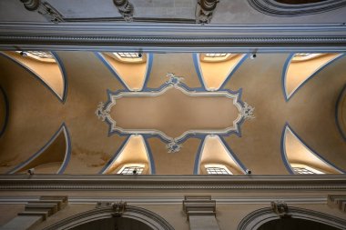 Ragusa, İtalya - 26 Ağustos 2023: Ragusa, İtalya 'daki Merdivenlerden Aziz Mary.