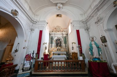 Ragusa, İtalya - 26 Ağustos 2023: Ragusa, İtalya 'da St. Mary Magdalene Kilisesi (santa maria maddalena).