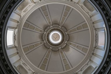 Roma, İtalya - 3 Ekim 2023: Roma, İtalya 'daki San Giovanni Battista dei Fiorentini Kilisesi.