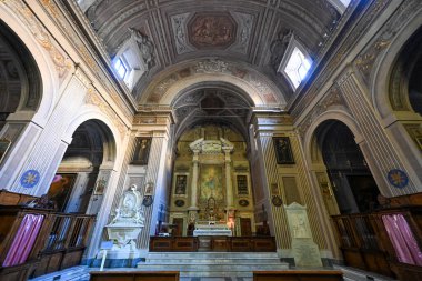 Roma, İtalya - 1. Sezon 2023: Santa Maria della Concezione dei Cappuccini Kilisesi.