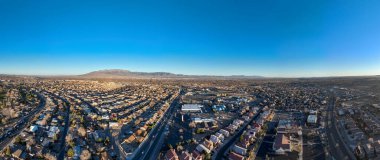 Albuquerque Havacılık Manzarası, New Mexico 'nun en büyük şehri..
