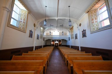 Albuquerque, New Mexico - 1. Mar 2024: San Felipe de Neri Kilisesi Albuquerque, New Mexico.