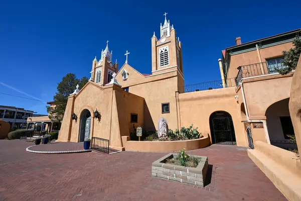 San Felipe de Neri Kilisesi Eski Şehir Albuquerque, New Mexico.