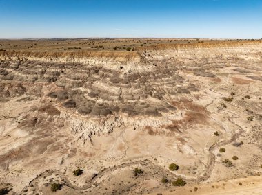 Nageezi 'deki Çorak Topraklar, New Mexico Chaco Kanyonu yakınında..